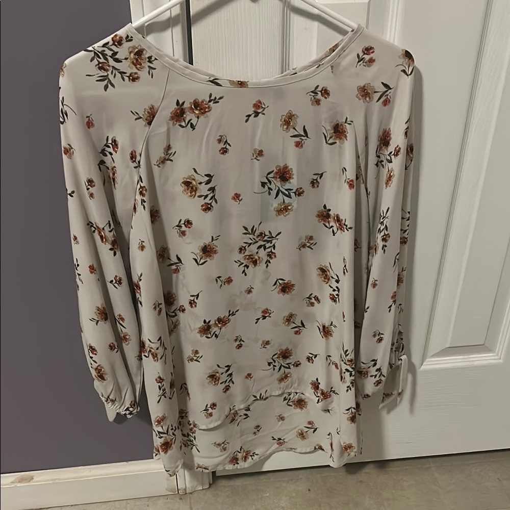 Floral Print Women's Top